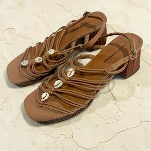 Lucky Brand Bassie Strappy Block Heel Sandals